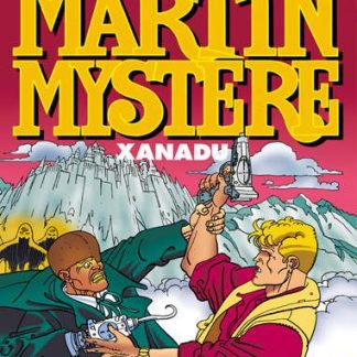 Un'immagine del famoso personaggio Martin Mystère in una scena avventurosa e misteriosa.