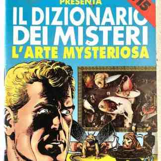 Copertina di una rivista di misteri e arte.
