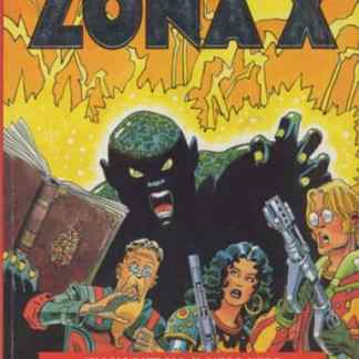 Fumetto Zone X con eroi e avventure emozionanti, protagonista in evidenza.
