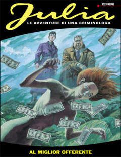Puntale fumetto di Julio, avventure di una criminologa, detective e investigatrice.