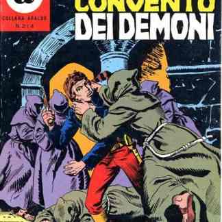 Immagine di un fumetto di lotta tra il protagonista e demoni.