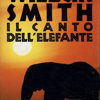 Restauro del classico "L'Elefante" di Wilbur Smith, copertina vintage e suggestiva.