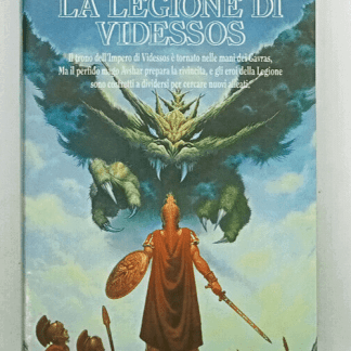 Immagine di un libro fantasy di Harry Turtledove con dragone e guerriero.