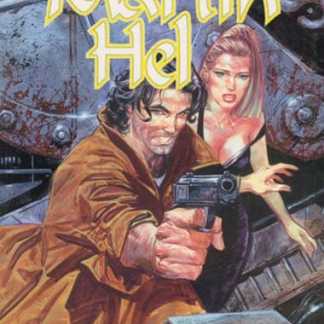 Copertina di Martin Hel con protagonista armato, azione e stile classico fumettistico.