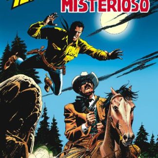 Più di un'icona di fumetti Tex, eroe del West in un'avventura misteriosa e avventurosa.