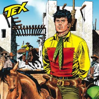 Kit Willer su copertina fumetto Tex.