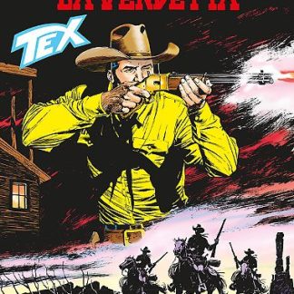 Tex 100% original, copertina fumetto western cowboy.