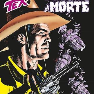 Locandina di tex e morti a fumetti, stile vintage, personaggio iconico di fumetti western.