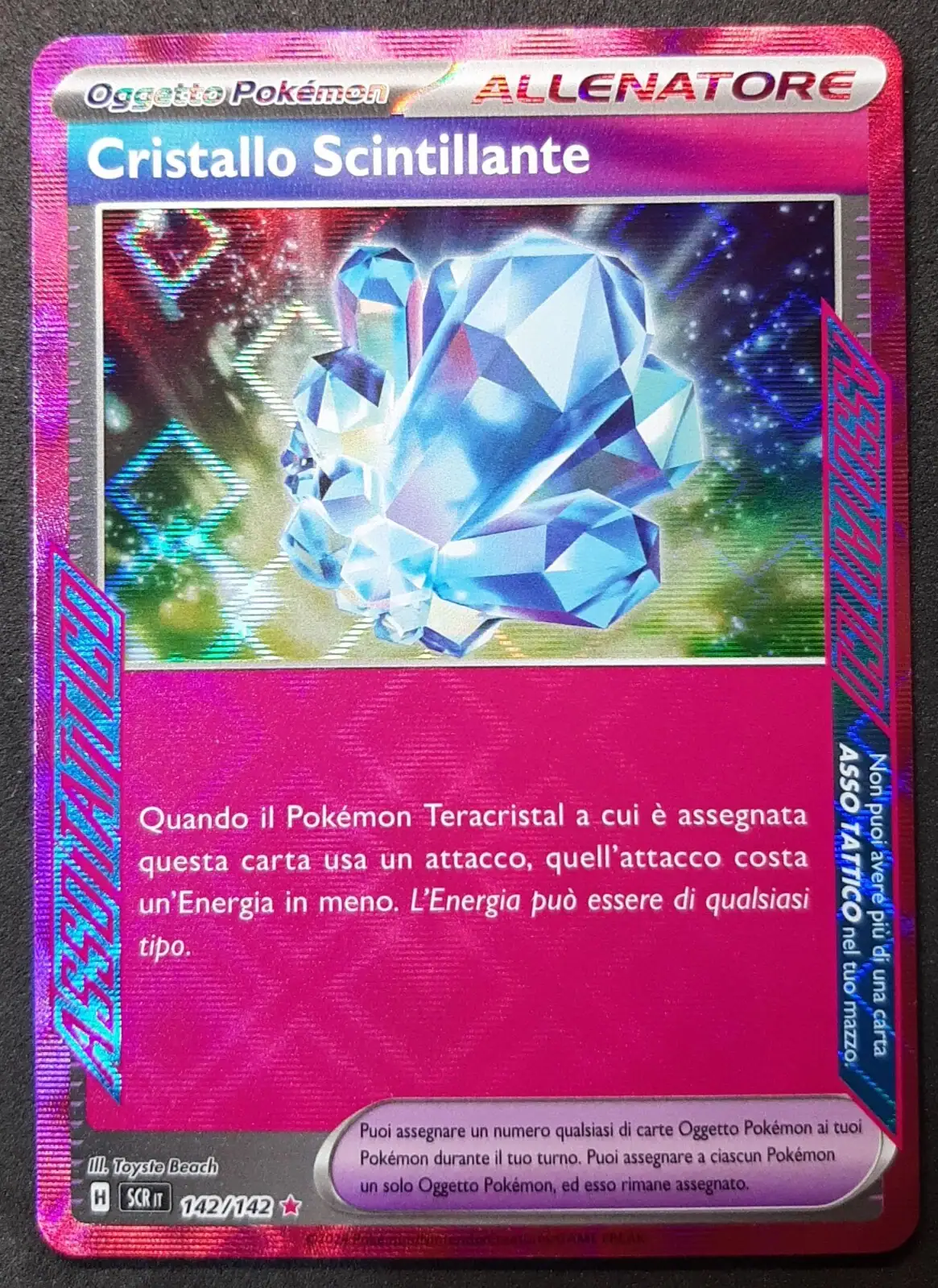 CRISTALLO SCINTILLANTE 142-142 Holo ITA