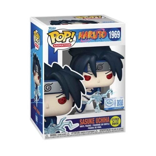 FUNKO POP Animation: 1969 Sasuke Uchiha (GW) (Exclusive) 9cm