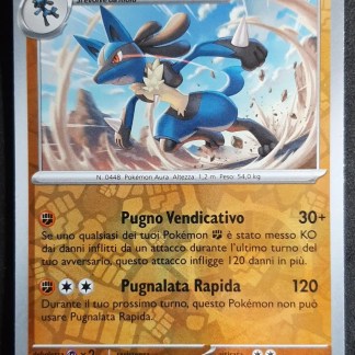 LUCARIO 114-198 Reverse Holo ITA