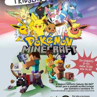 Corso di disegno Pokemon e Minecraft!