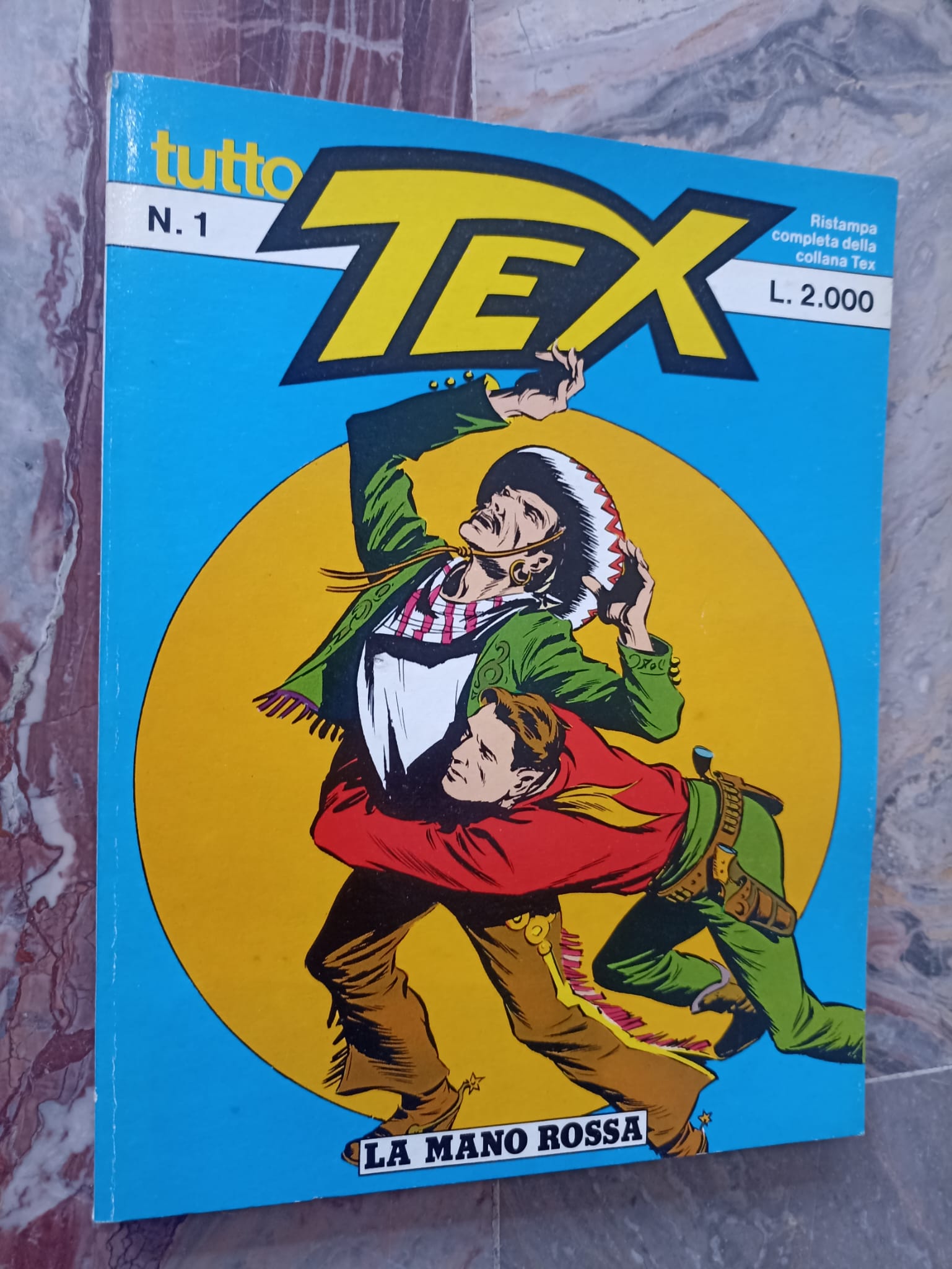 Tutto TEX 1 - La mano Rossa