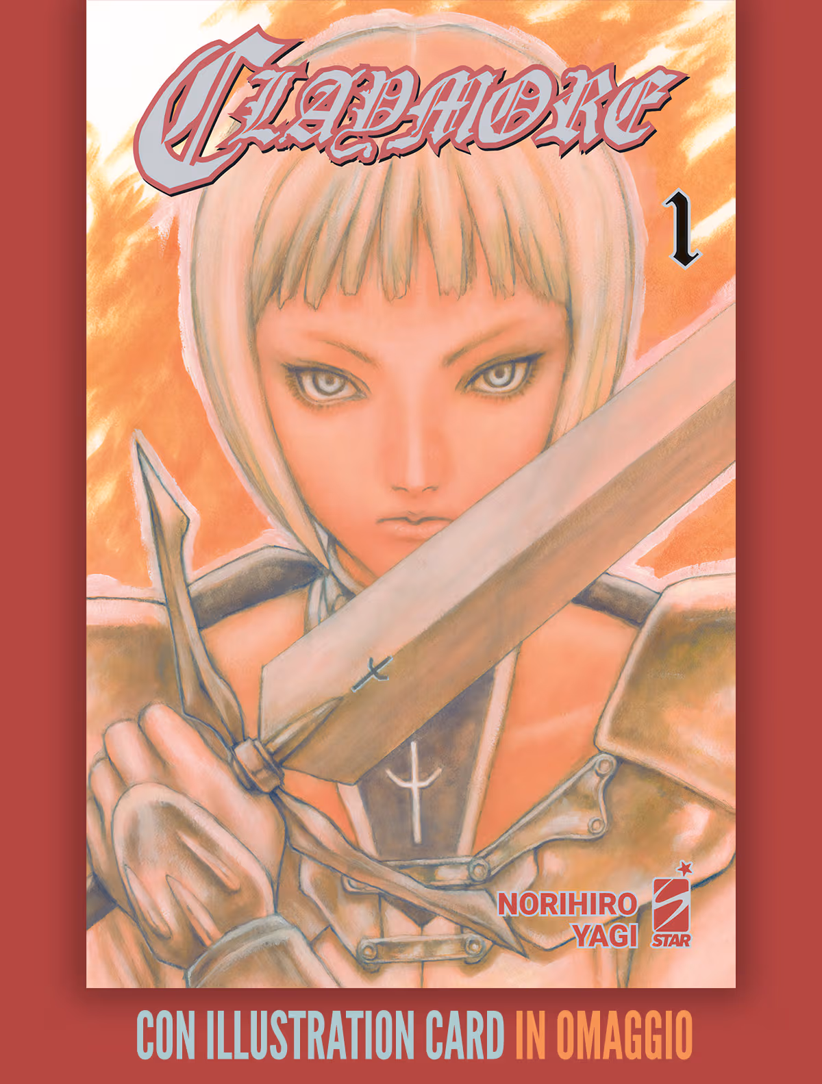 Claymore New Edition 1 + Illustration Card
