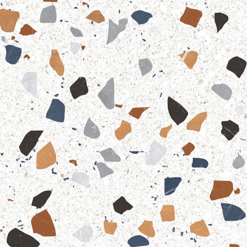 MARMOREAL TERAZZO WHITE MAT 60×60