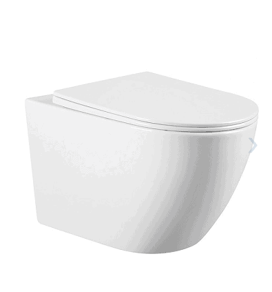 WC ŠKOLJKA EVEREST LEVEL RIMLESS KONZOLNA SA WC DASKOM SOFTCLOSE