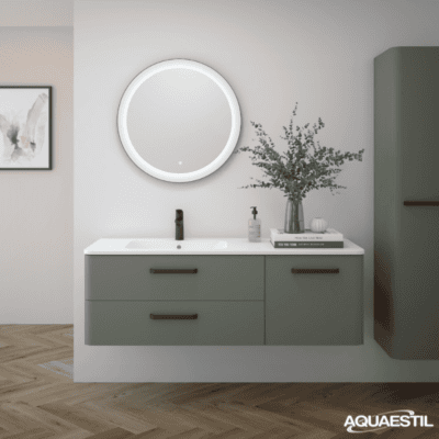 BAZA CHARM MAT TOP 140, 2L 1V, LIJEVA, SMOKE GREEN, CRNE RUČKE