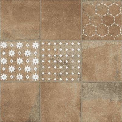 KUBE QUINTA COTTO-CARRARA 45x45