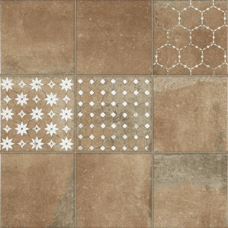 KUBE QUINTA COTTO-CARRARA 45×45