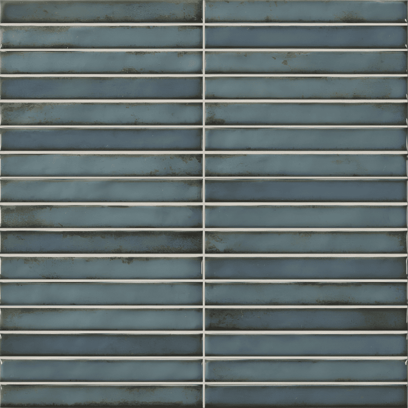 PENCIL RAKU TURQUOISE 35×35