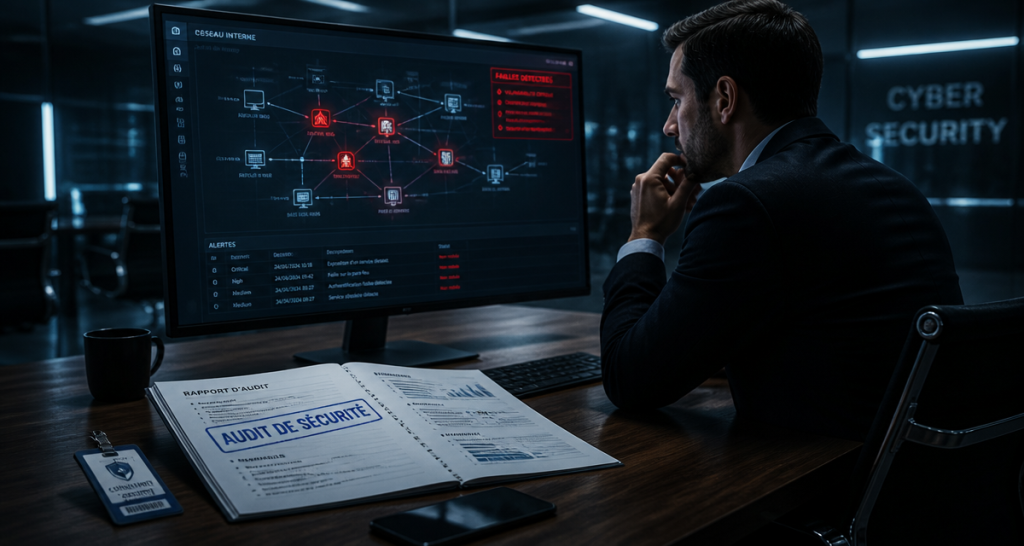 Comment faire un audit de sécurité informatique, consultant analyse réseau