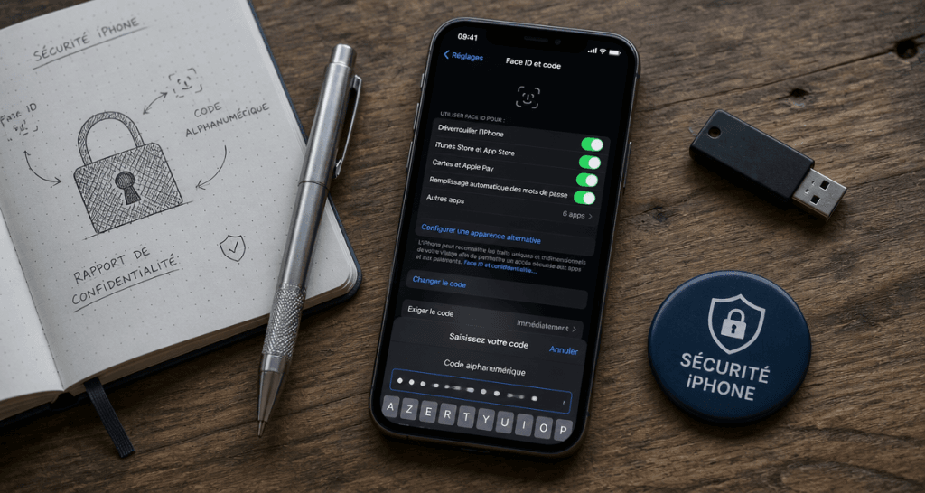comment protéger son iphone contre le piratage écran sécurité