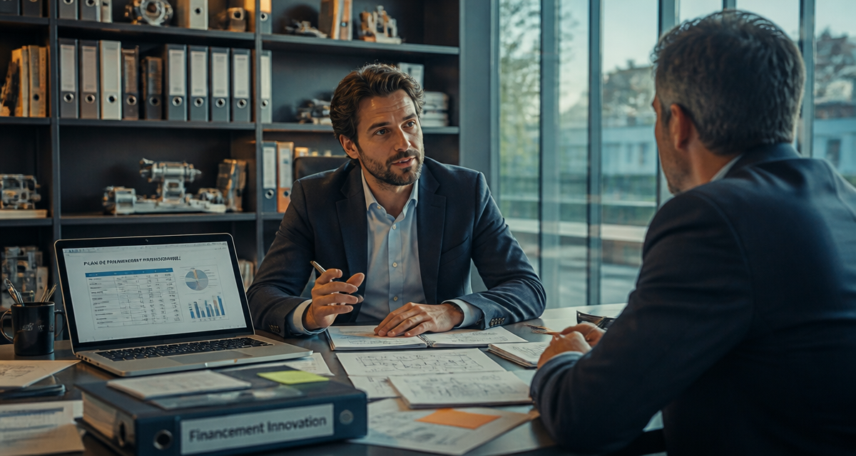 consultant en financement de l'innovation au bureau