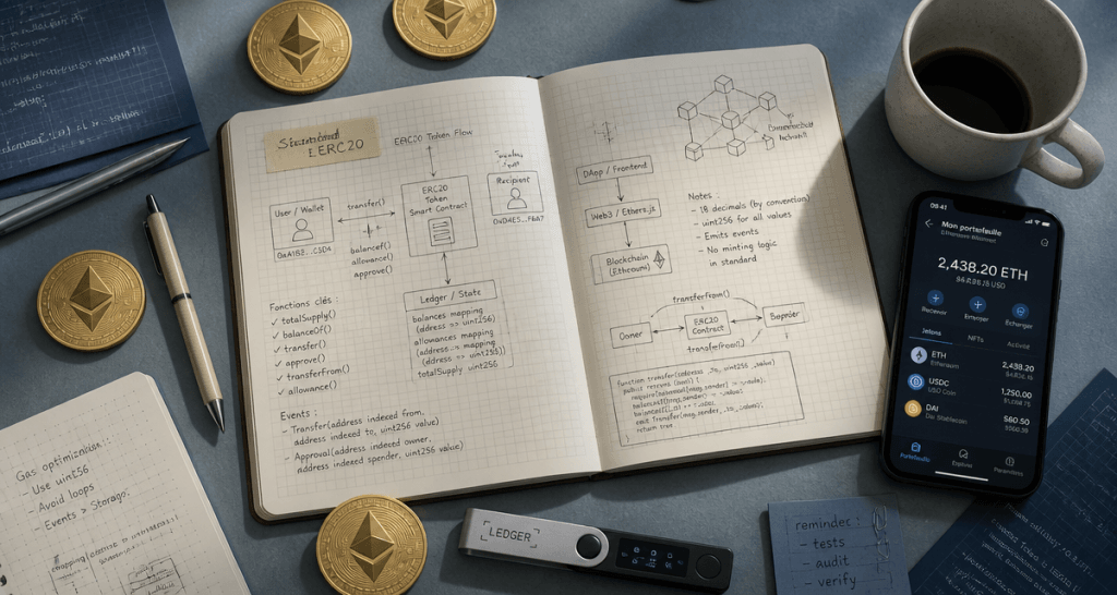 bureau ingénieur blockchain erc20