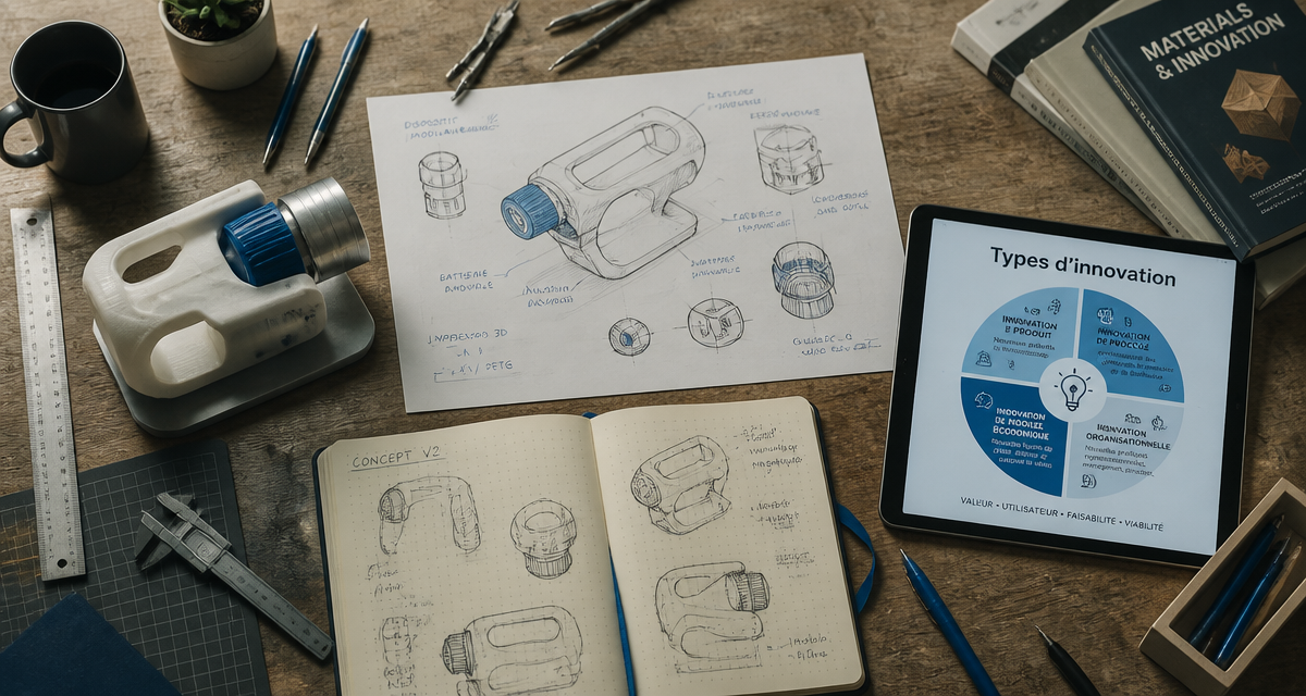 exemple d'innovation sur bureau créatif