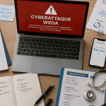 logiciel weda cyberattaque ordinateur MFA stéthoscope