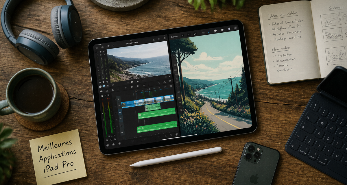 meilleur application iPad Pro (2020) en station de travail
