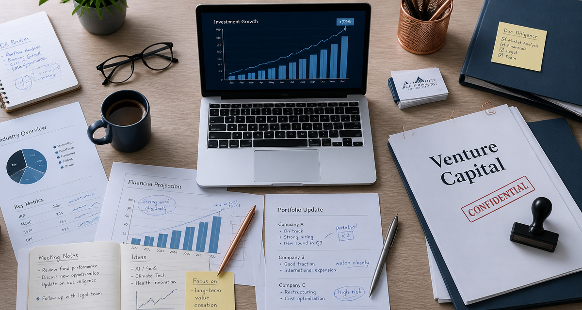 Venture capital description documents financiers et croissance