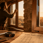 fenetre double vitrage sur mesure ajustement artisan