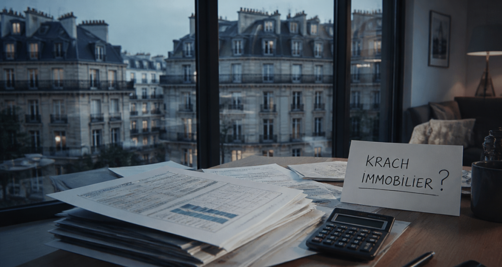 krach immobilier appartement paris dossiers bancaires