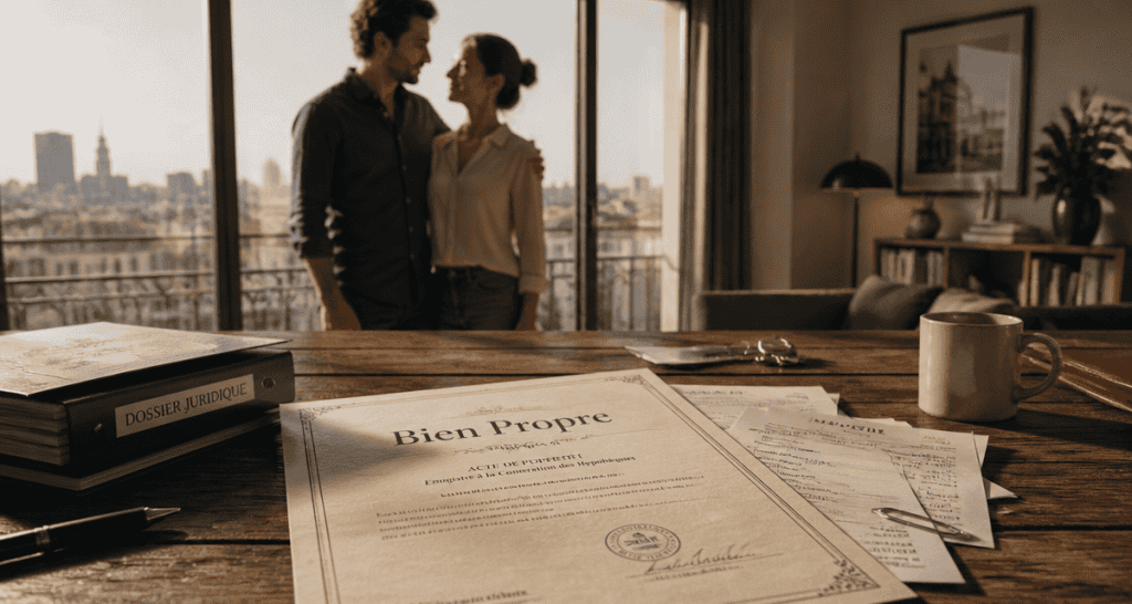 maison achetée avant mariage sans contrat acte propriété couple