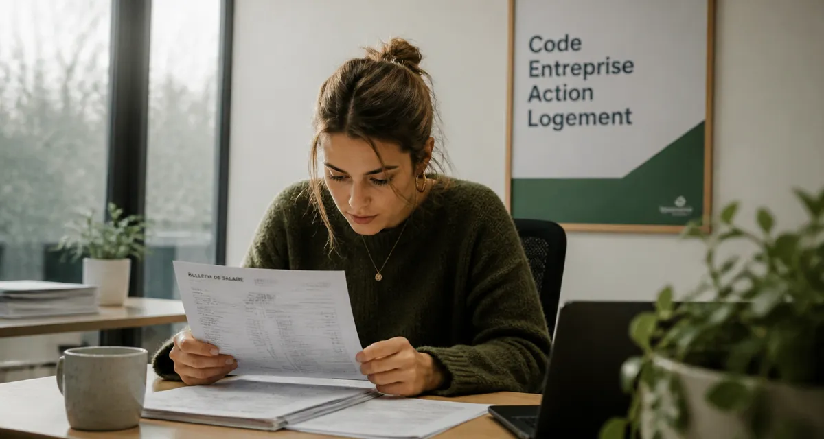 code entreprise action logement salarié bureau