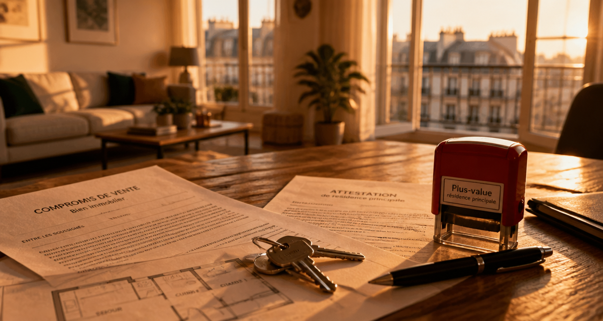 vente residence principale impots salon parisien