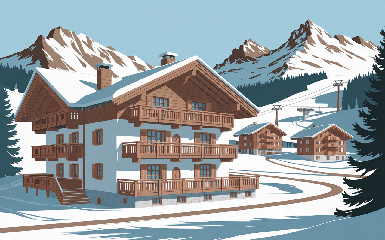 Illustration hotel garni ongaro presentation etablissement