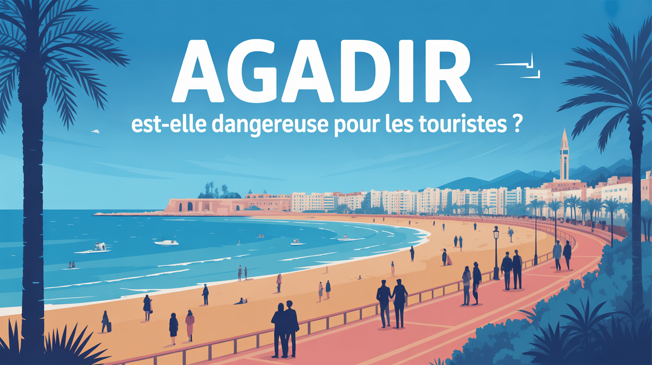 Panorama Agadir, ville côtière sécuritaire