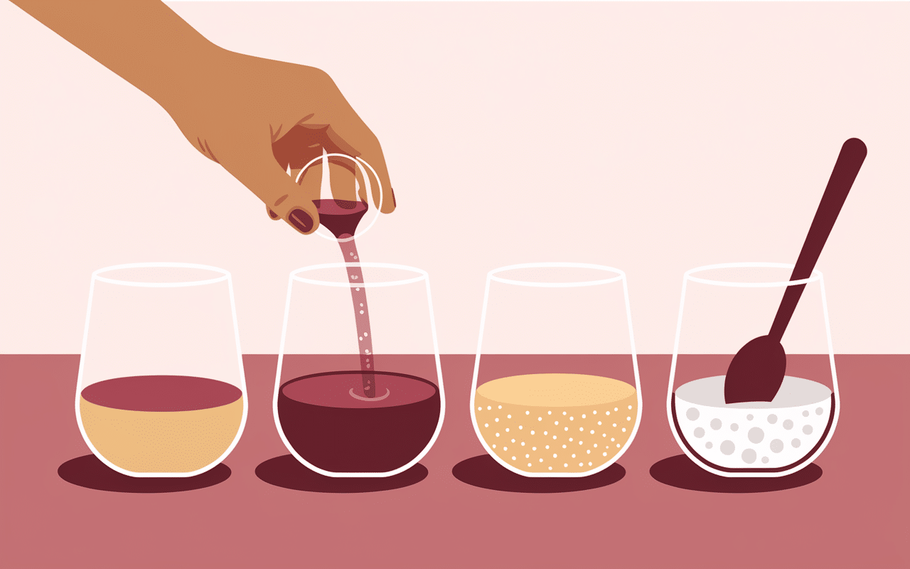 Étapes service Ricard avec glaçons