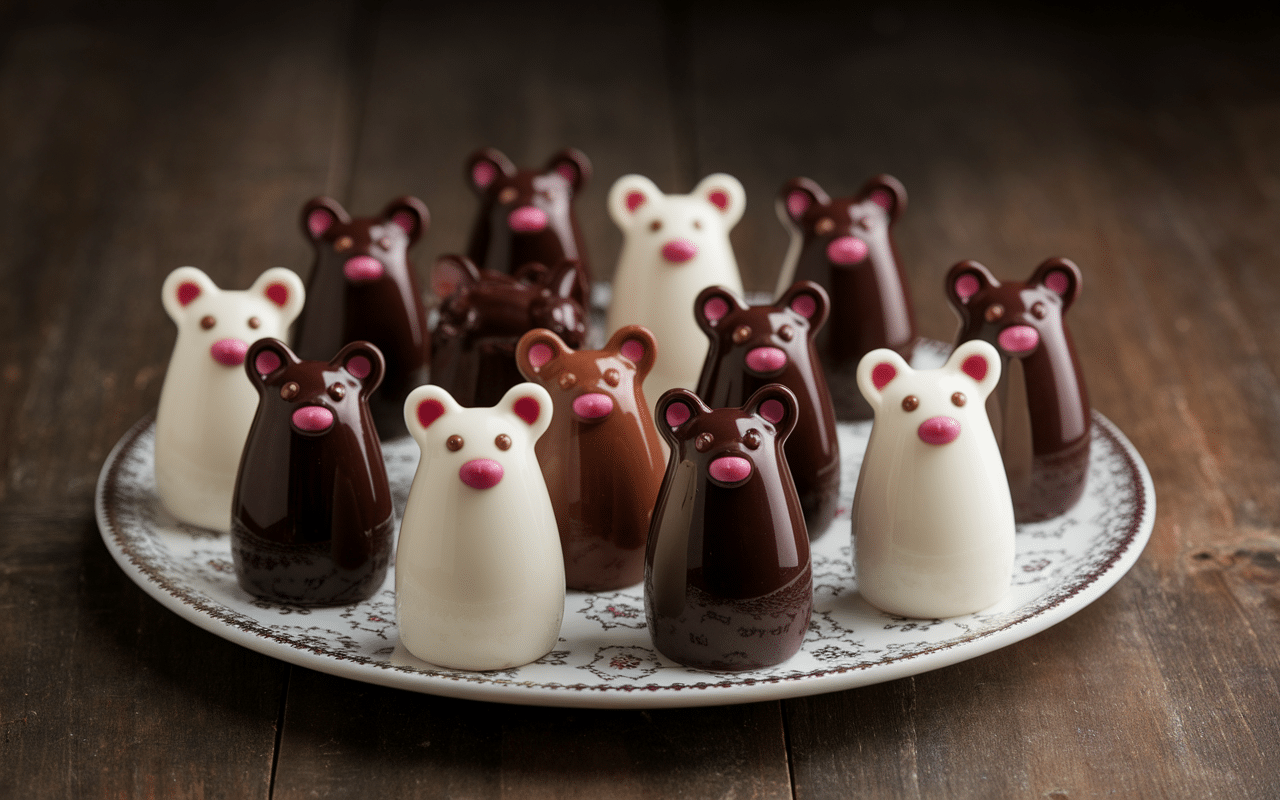 Différentes variétés d'oursons à la guimauve