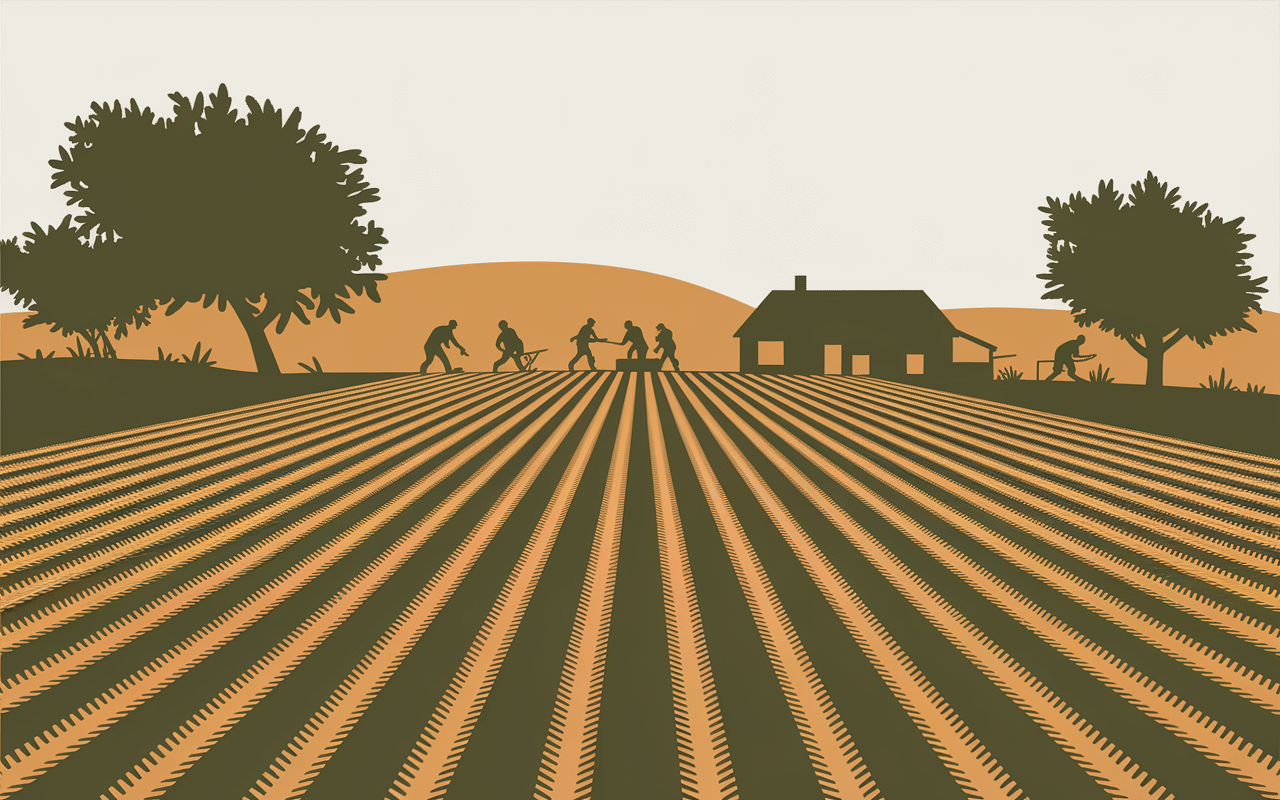 Scène rurale ail rose tradition bombe à l'ail Tarn recette