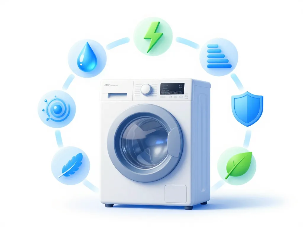 Fonctions clés et performance lave linge indesit