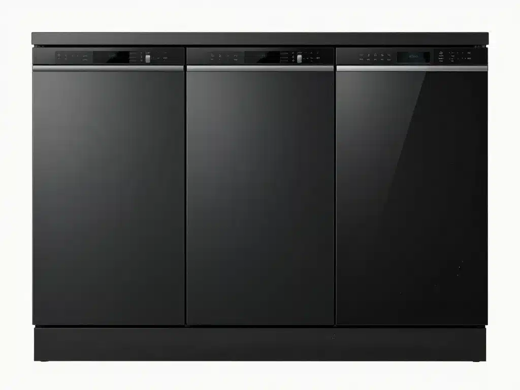 lave vaisselle noir finition mat satiné brillant comparatif