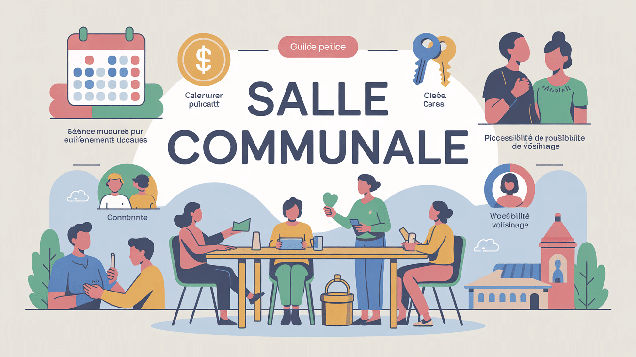 Illustration salle communale guide choix réservation et usage