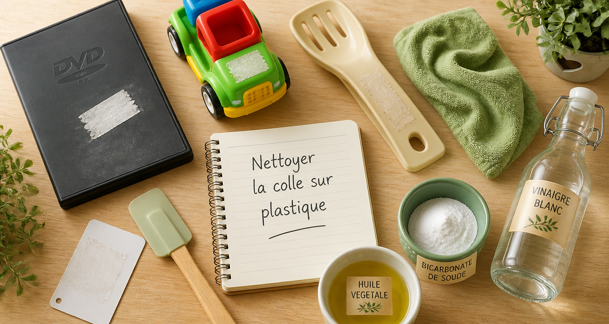 comment enlever de colle sur du plastique objets et produits