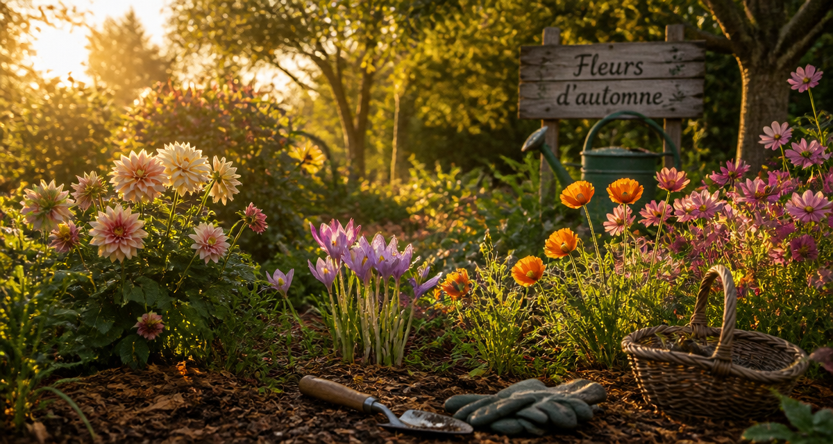 que planter en juillet août fleurs massifs colorés jardin automne