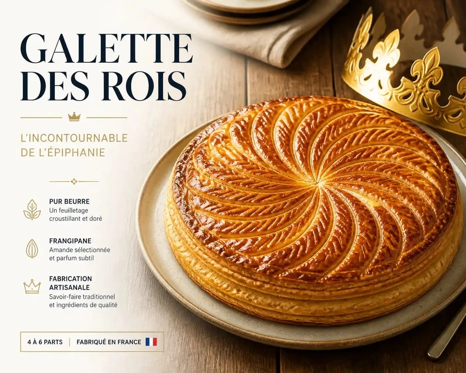 Galette des rois à la frangipane dorée et croustillante, recette pour la galette des rois maison