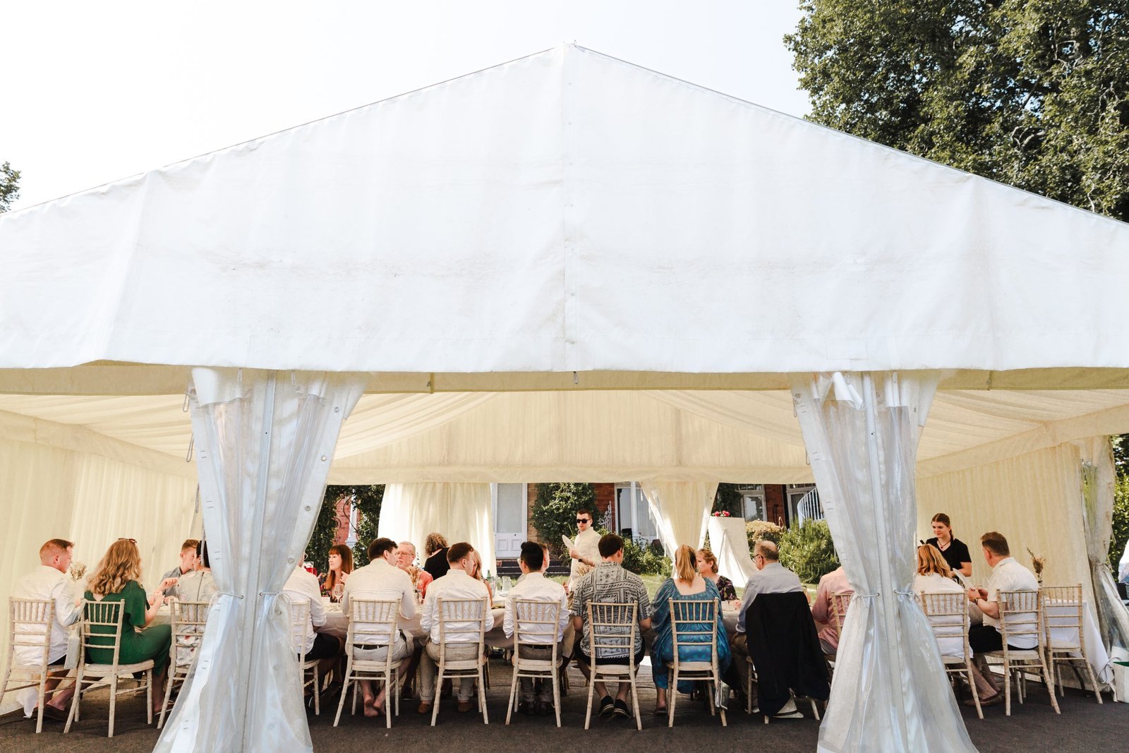 Events photographer London UK - wedding garden party venue Berkshire