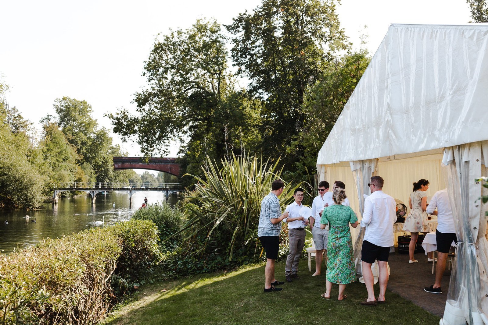 Events photographer London UK - wedding garden party venue Berkshire